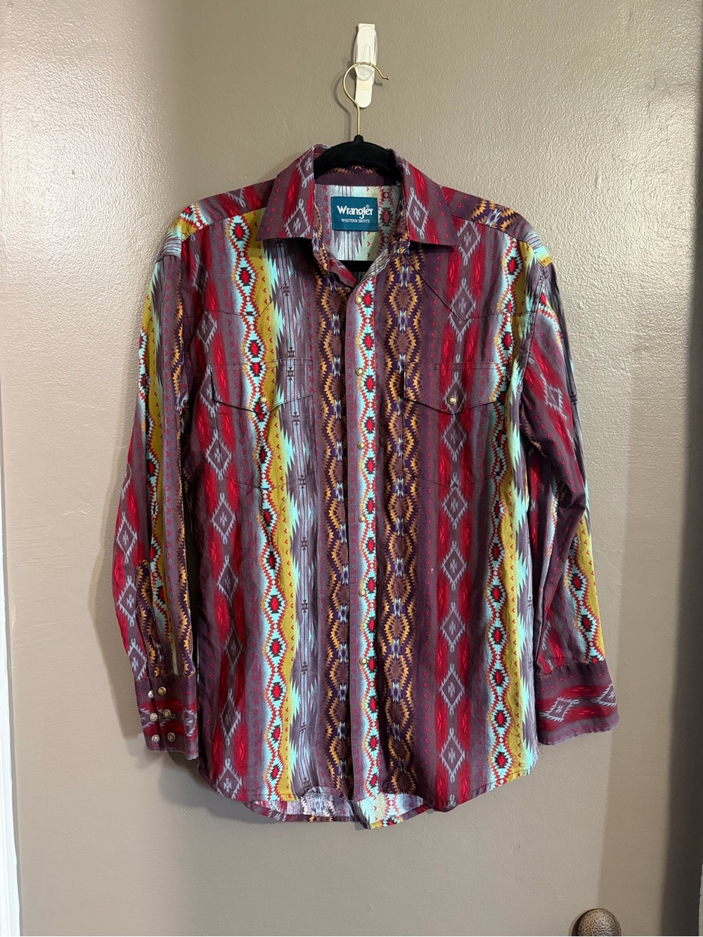 Men’s Wrangler Western Button Up